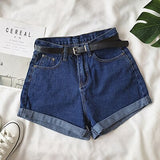 Shorts casuais cintura alta Amanda
